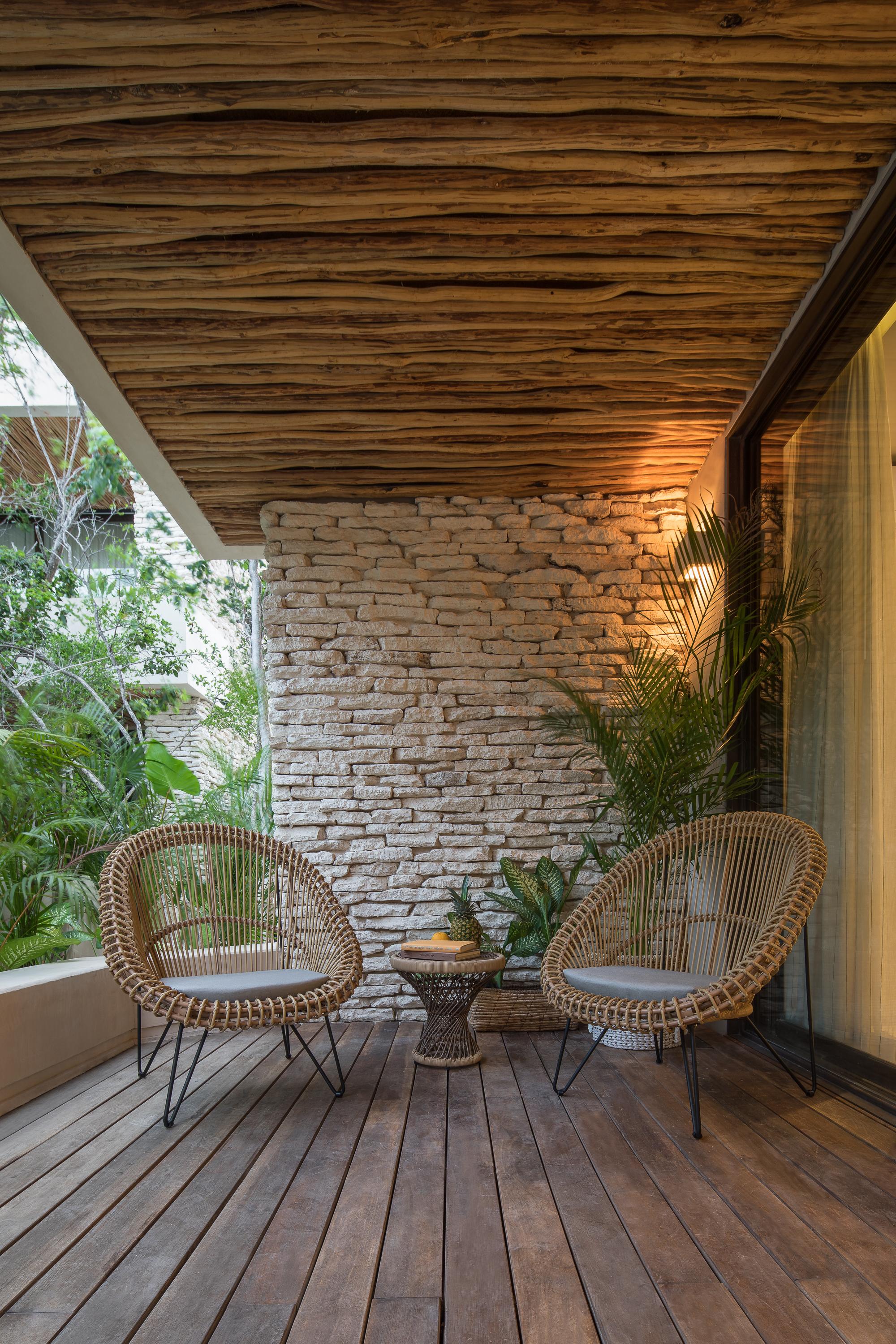 Copal Tulum Hotel Exterior photo A room at the hotel