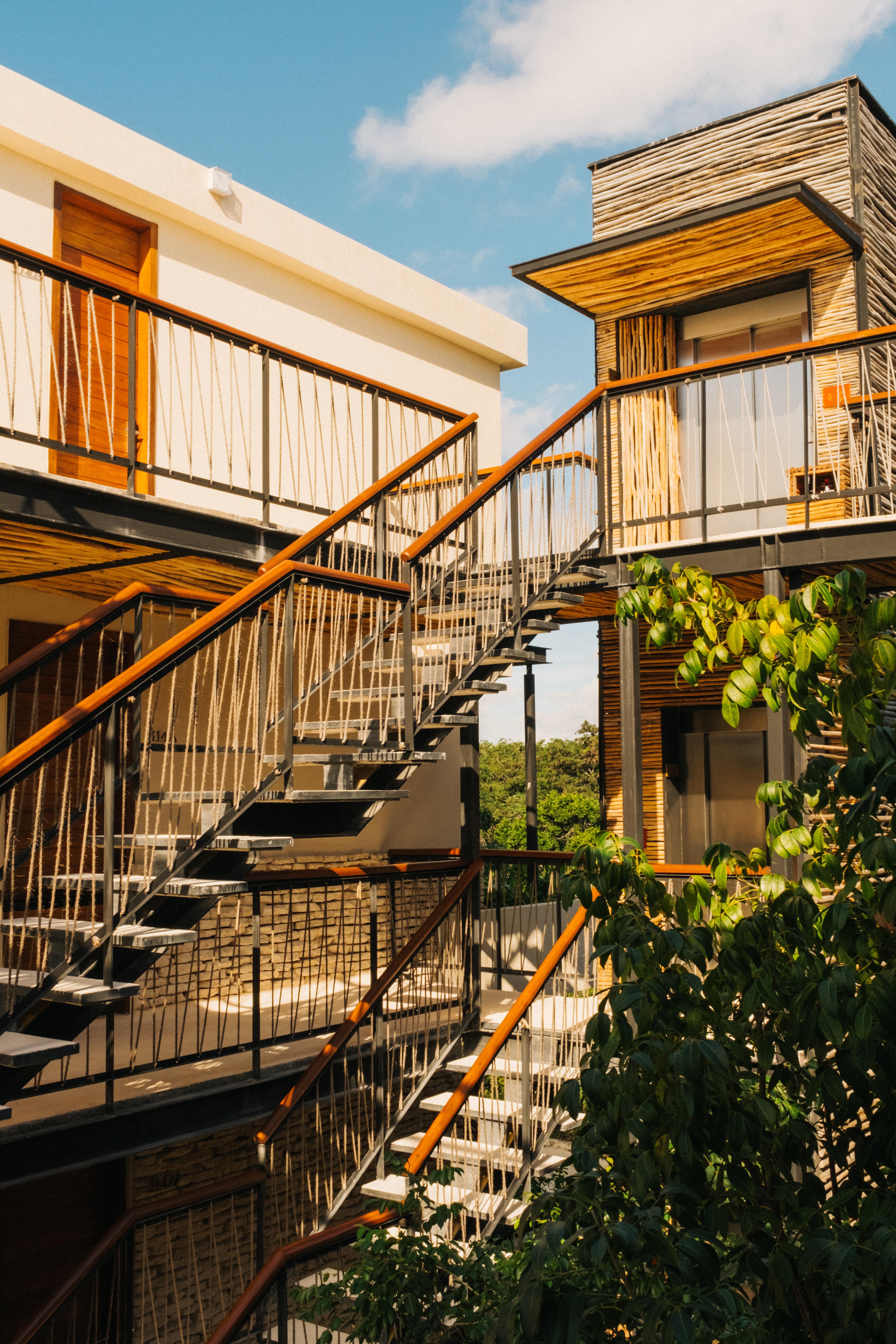 Copal Tulum Hotel Exterior photo The staircase of the house