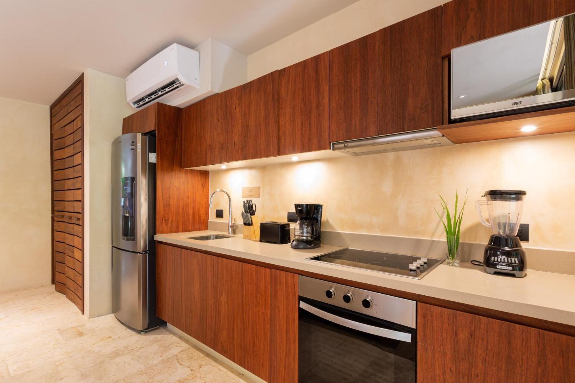 Copal Tulum Hotel Exterior photo A modern kitchen
